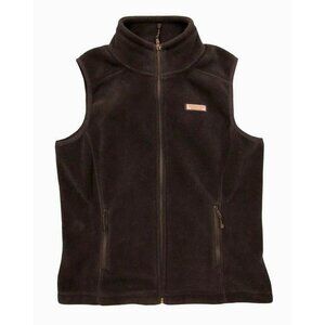 Vineyard Vines Women S Fleece Vest Navy Blue Small Full Zipper Excellent